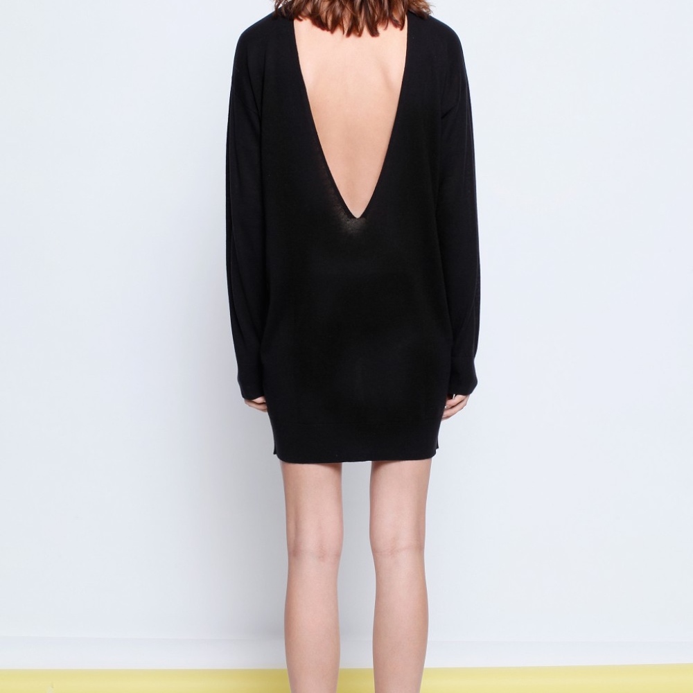Open Back Sweater Dress - Picture 4 of 4